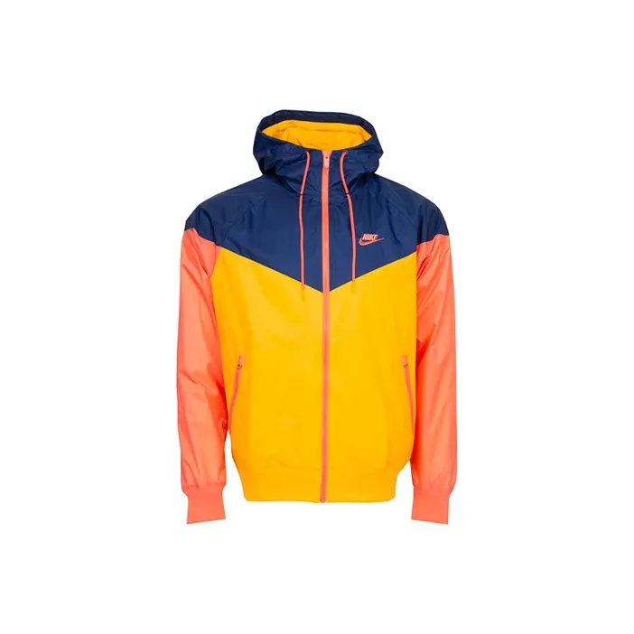 Nike Jackets Men Yellow Blue Multicolor-0