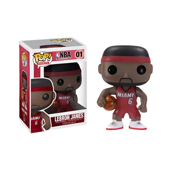 Funko Pop! Sports Nba LeBron James Heat Figure #01