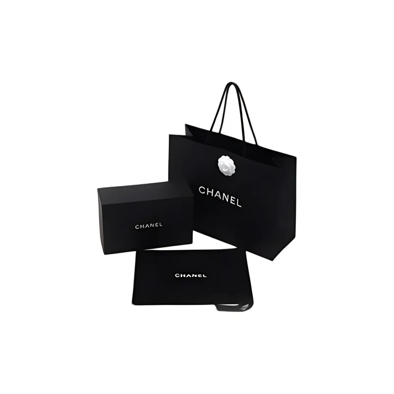CHANEL Lambskin Hobo Bag, Handheld Portable Crossbody Bag, Shoulder Bag Women's Black-2