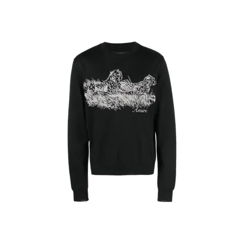 AMIRI Cheetah Logo Crew