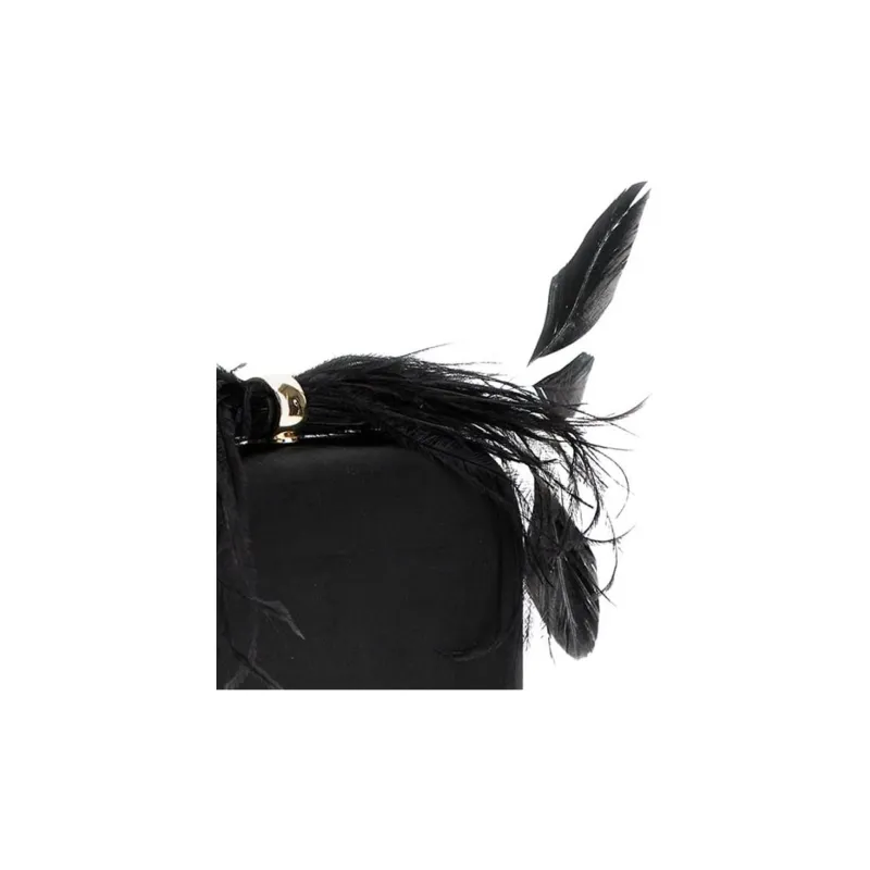 GUESS Artificial Leather Clutch Women's Black-4