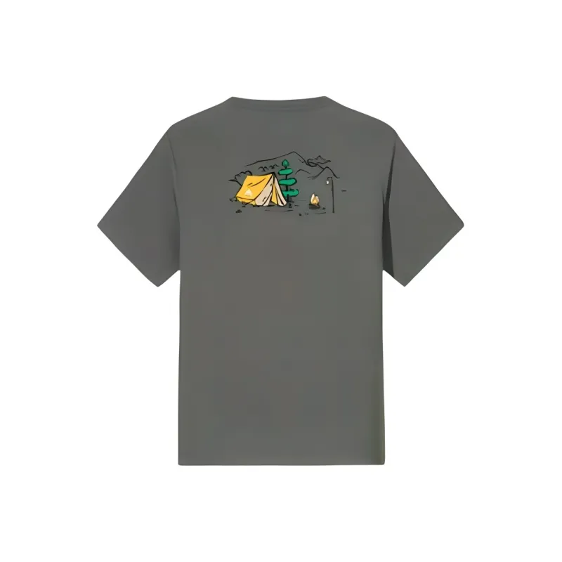 Anta Outdoor Collection T Shirt Men's Washed Seaweed Green-1