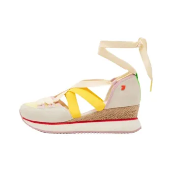 GIOSEPPO Anti Slip Wear Resistant Low Top Casual Shoes Women's Beige