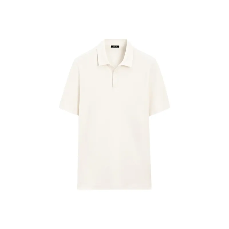 Massimo Dutti Polo Shirt Men's White-0
