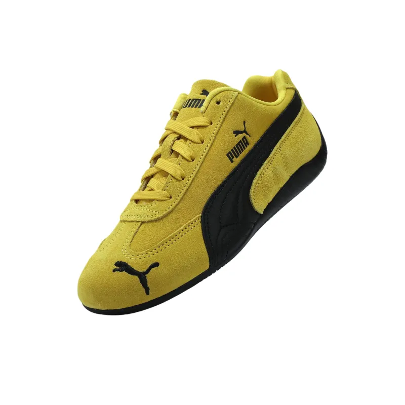 PUMA Speedcat Collection Anti Slip Wear Resistant Low Top Casual Shoes Unisex Yellow Black-2