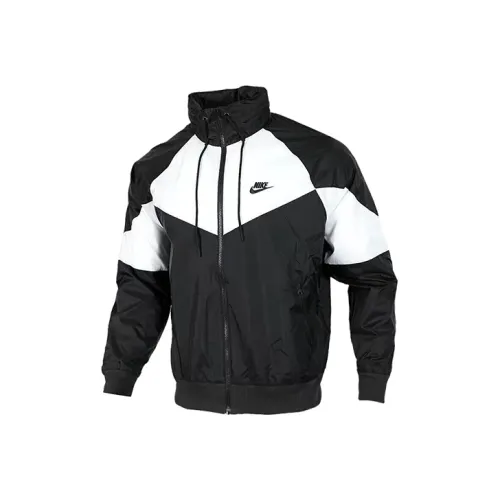 Nike Jackets Men Black White