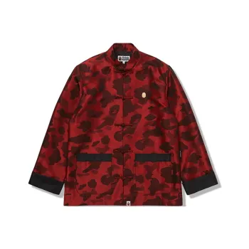 A BATHING APE Ape Head Series Jacket Men's Red