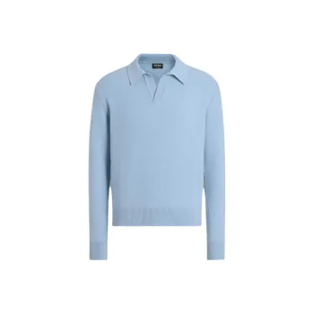 Ermenegildo Zegna Oasi Knitted Polo Shirt