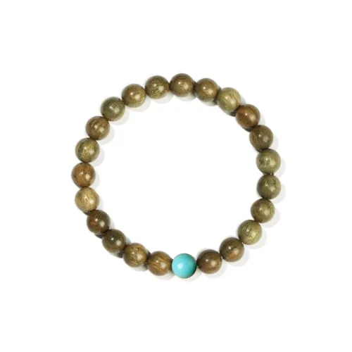 Jinghua Record Green Sandalwood Bracelets Unisex