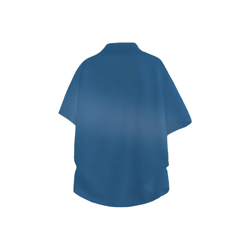 MIIRACER Shirt Unisex Peacock Blue-1