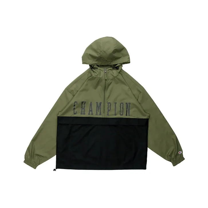 Champion Loose Fit Jacket US Version Unisex Green-0