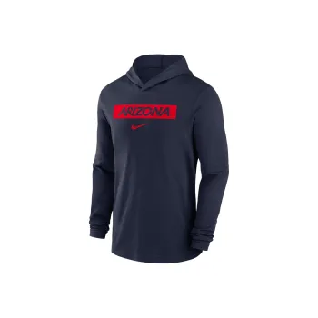 Nike Arizona Wildcats Sideline Men's Nike Dri FIT College Long Sleeve Hooded Top