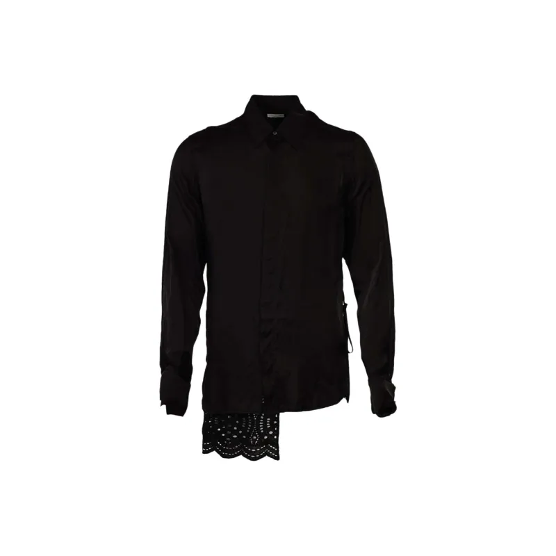 DRIES VAN NOTEN Shirt Men's Black-0