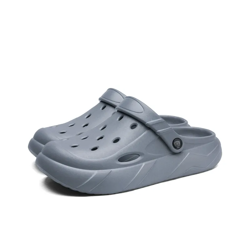 HACKBUTEER Closed Toe Slippers Unisex-18