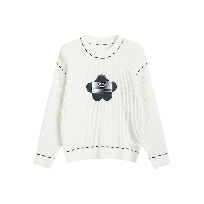 Bosieagender X Little Flower Sweaters Unisex-4