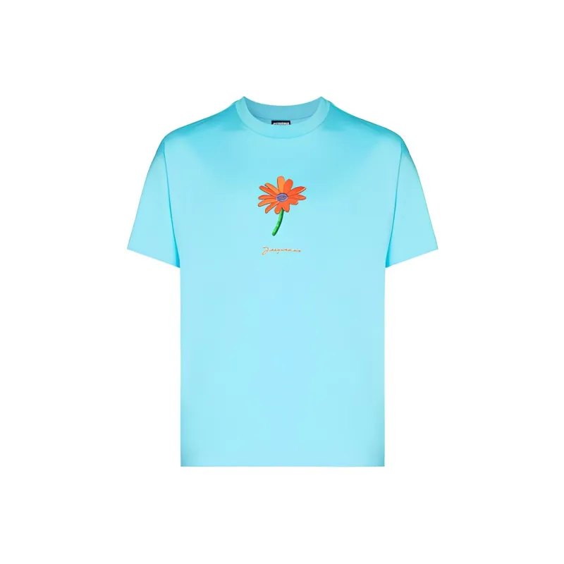 Jacquemus Le T Shirt Pistoun Patch Marguerite T Shirt-0