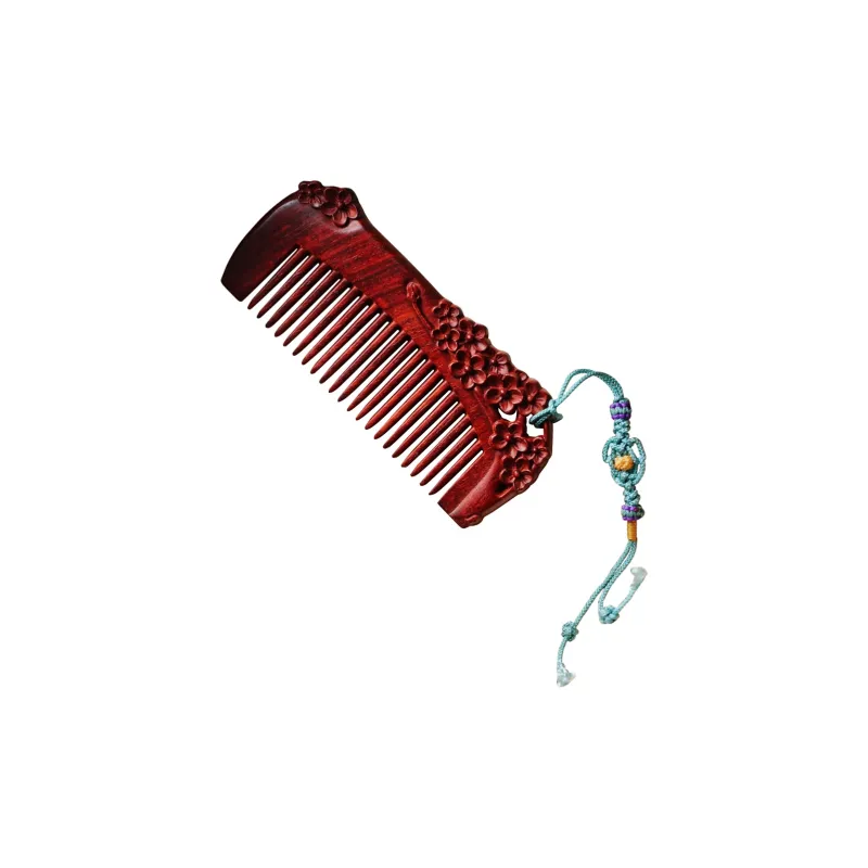 FANGYUANXIAOFU Rosewood Wooden Comb Women's-0