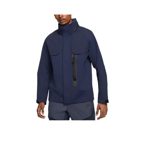 Nike SPORTSWEAR TECH PACK Jackets Men Deep Navy Blue