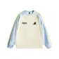 Apricot & Light Blue