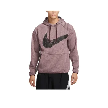 Nike Therma FIT Sweatshirt Men's Bright Burgundy Red