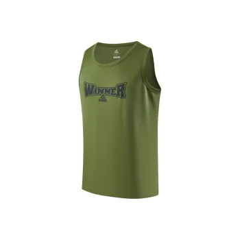 PEAK Basketball Culture Series Tank Tops Men Army Green
