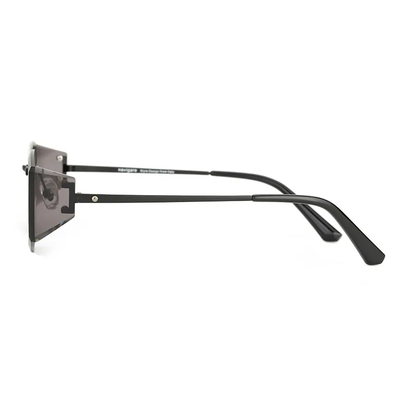 NAVIGARE Plate Frame Irregular Shape Sunglasses Unisex-4