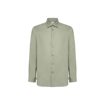 Paul Smith Button Up Curved Hem Shirt