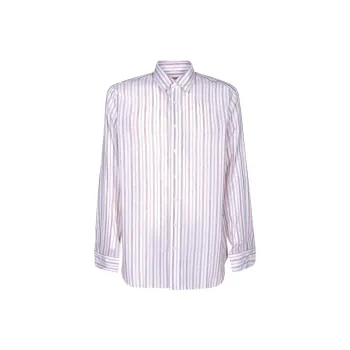 LARDINI Striped Button up Shirt