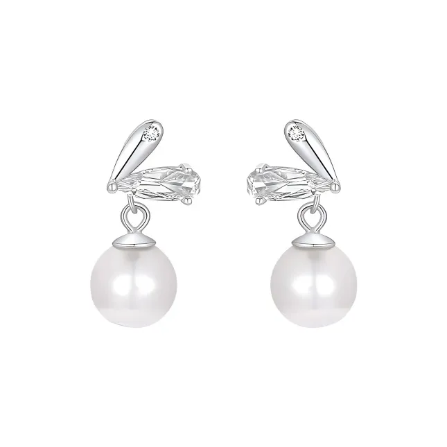 KEMLAIDA 999 Fine Silver Earrings Women's-0