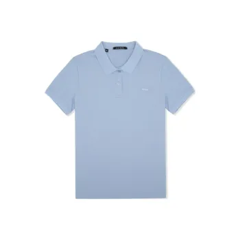 GUESS Polo Shirt Unisex Light Blue