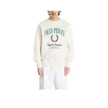 FRED PERRY Logo embroidered Sweatshirt