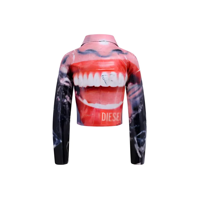 DIESEL De Smily Fsd Cropped Denim Jacket-1