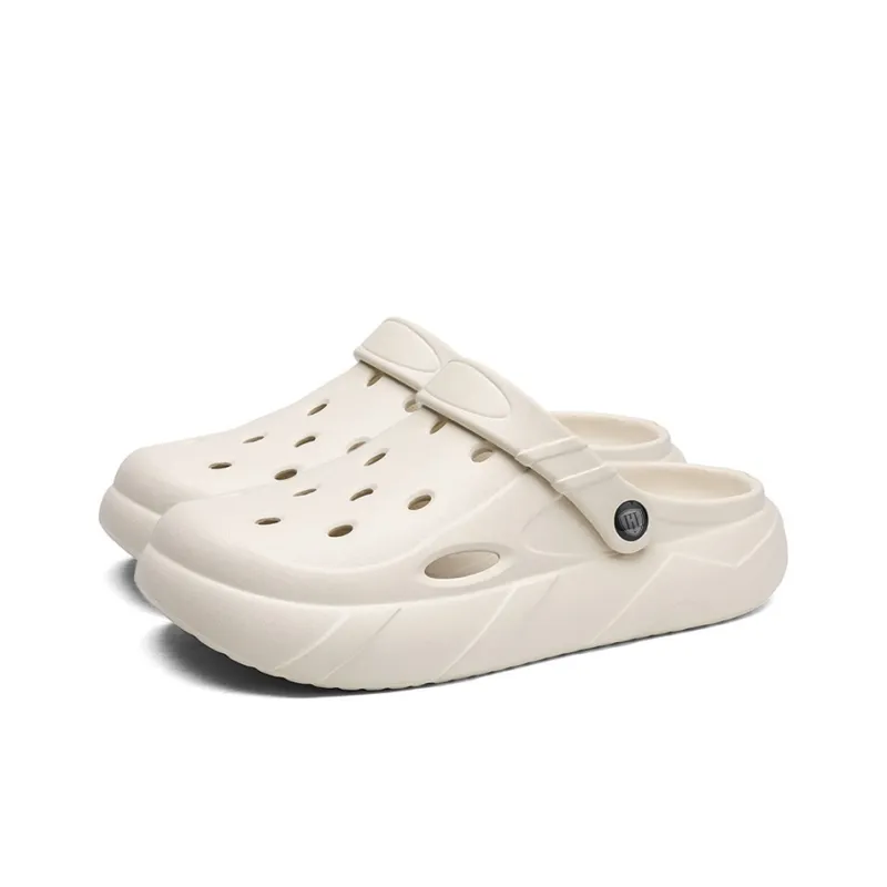 HACKBUTEER Closed Toe Slippers Unisex-8