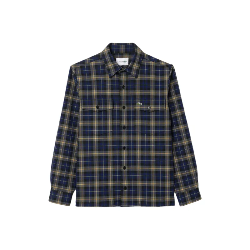 LACOSTE Shirts Men Blue-0
