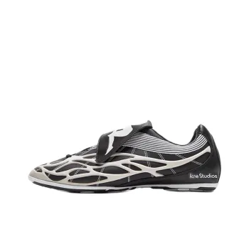 Kappa x Acne Studios Low Top Casual Shoes Unisex Black & White