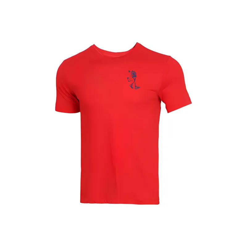 Nike T Shirts Men Red-0