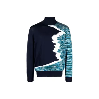 MISSONI Stripe pattern Roll neck Jumper