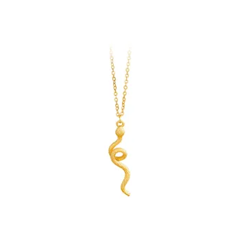 Ancient Jewelry S925 Silver Necklaces Women's Gold