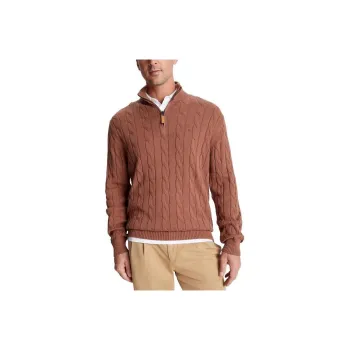 Tommy Hilfiger Sweaters Men Red Brown