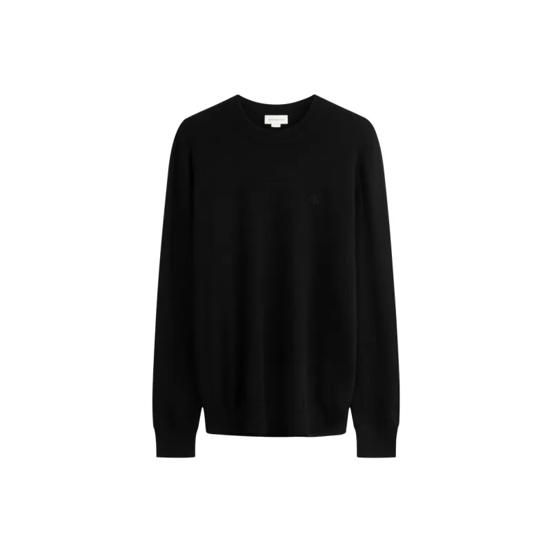 CALVIN KLEIN Cashmere Sweater Men's Space Black-0