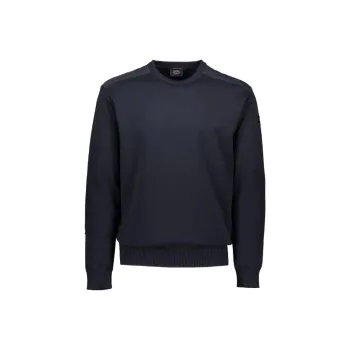 Paul & Shark Logo Patch Crewneck Knitted Jumper