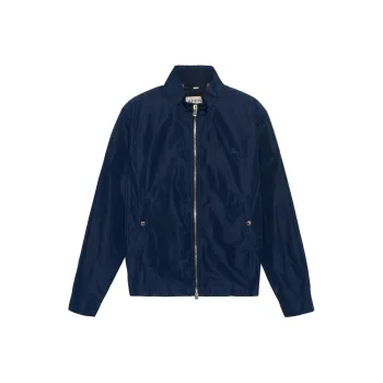 Burberry Jacket Spring Men's Navy Blue