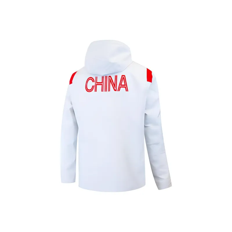 Anta Windbreaker Jacket Unisex White-1