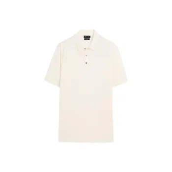 Massimo Dutti Polo Shirt Men's Beige