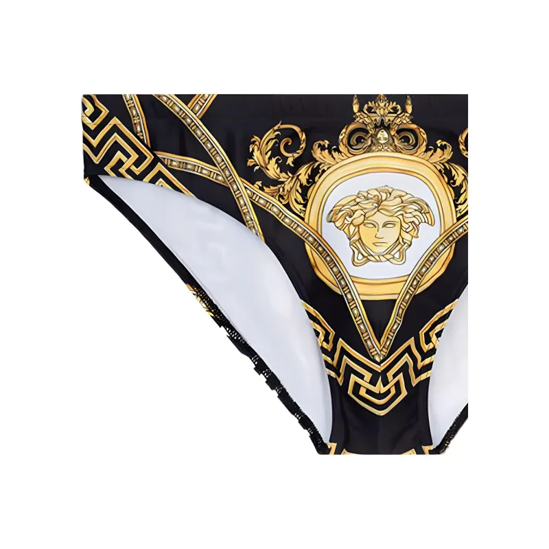 VERSACE Swimming Shorts Men Black-1