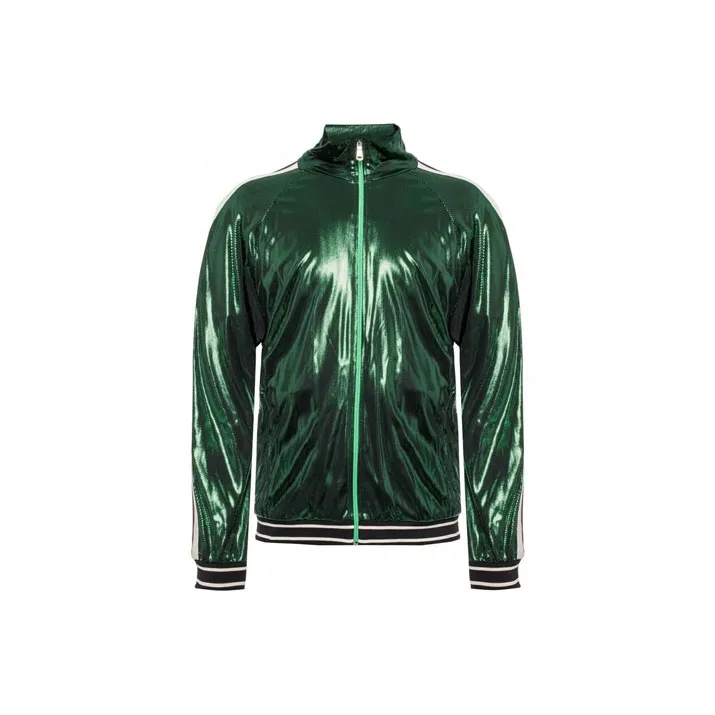 GUCCI Oversize Laminated Jersey Jacket-0
