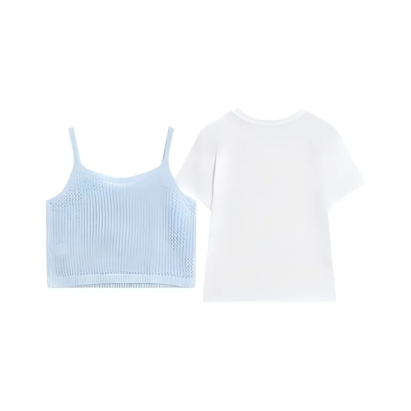 Love To Serve Casual Suit Women's Haze Blue-1