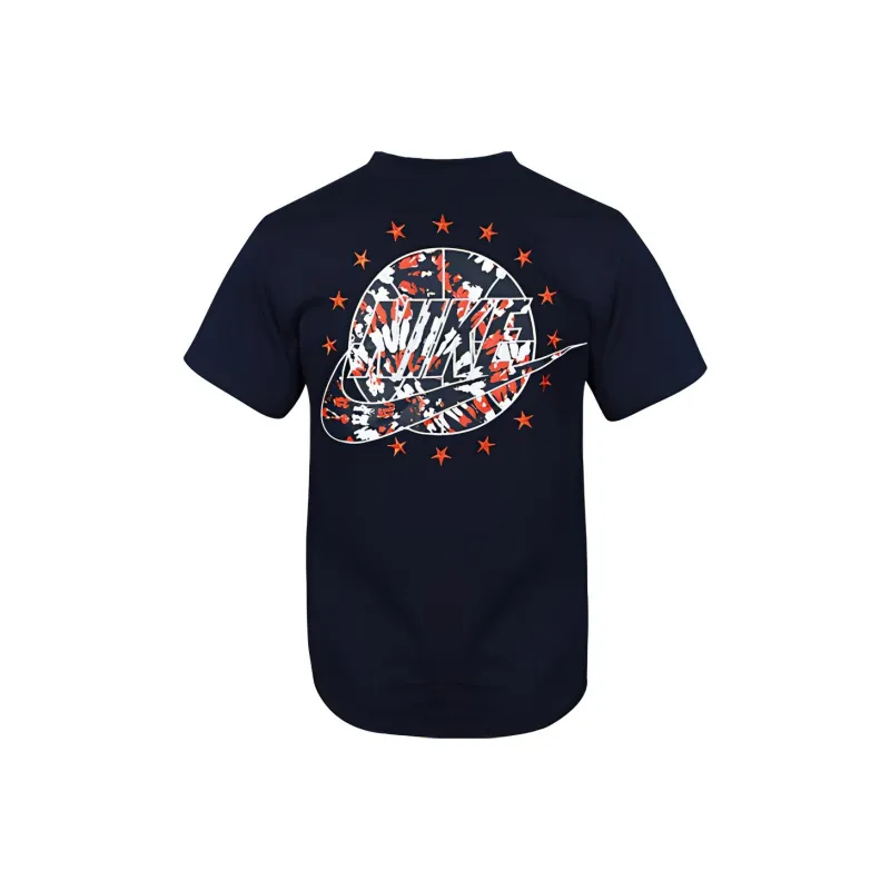 Nike T Shirt Men's University Dark Blue-0