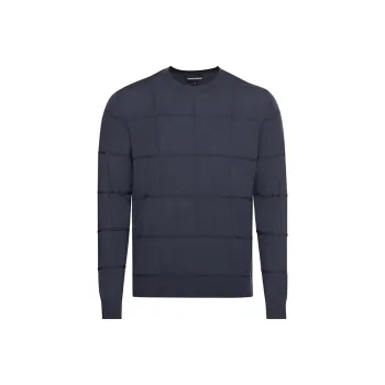 EMPORIO ARMANI Sweaters Men Blue