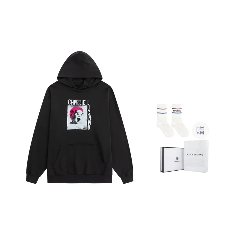 Charlie Luciano Sweatshirt Unisex Black-0